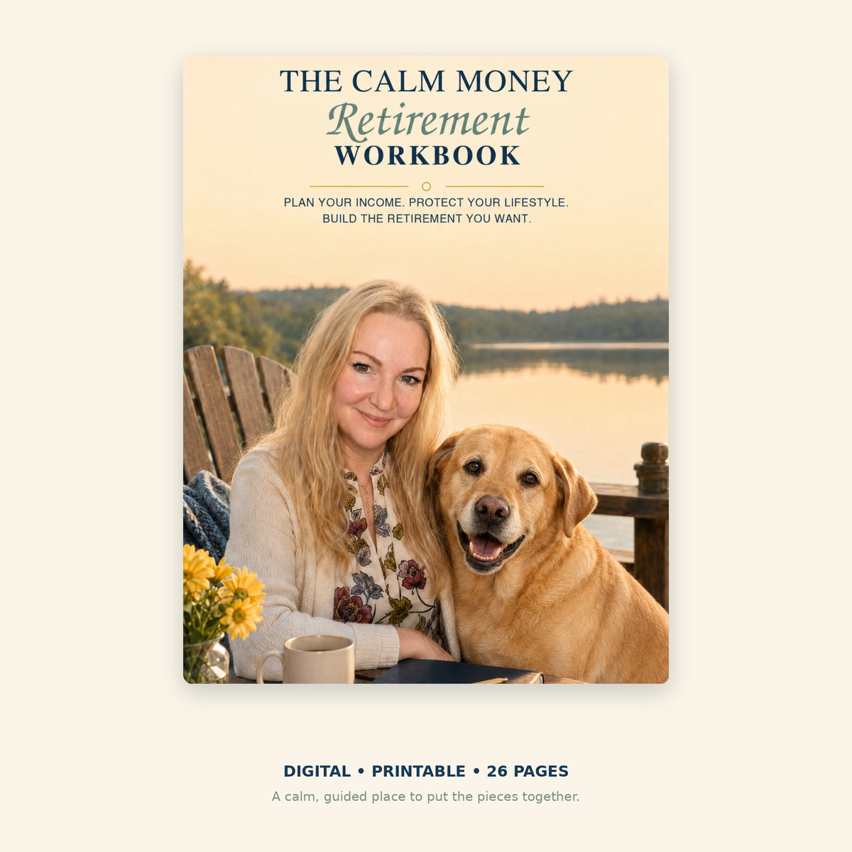The Calm Money Retirement Starter Workbook — 26-Page Printable PDF