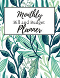 Monthly Bill and Budget Planner - Paperback